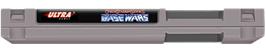 Top of cartridge artwork for Cyber Stadium Series - Base Wars on the Nintendo NES.