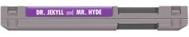 Top of cartridge artwork for Dr. Jekyll and Mr. Hyde on the Nintendo NES.