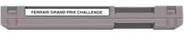 Top of cartridge artwork for Ferrari Grand Prix Challenge on the Nintendo NES.