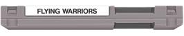 Top of cartridge artwork for Flying Warriors on the Nintendo NES.