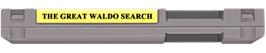 Top of cartridge artwork for Great Waldo Search on the Nintendo NES.