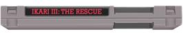 Top of cartridge artwork for Ikari III - The Rescue on the Nintendo NES.
