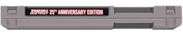 Top of cartridge artwork for Jeopardy! 25th Anniversary Edition on the Nintendo NES.