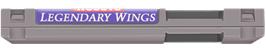 Top of cartridge artwork for Legendary Wings on the Nintendo NES.