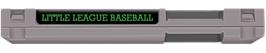 Top of cartridge artwork for Little League Baseball Championship Series on the Nintendo NES.