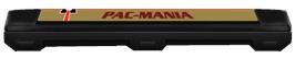 Top of cartridge artwork for Pac-mania on the Nintendo NES.