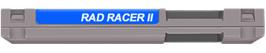Top of cartridge artwork for Race Chase II on the Nintendo NES.