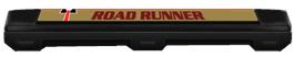 Top of cartridge artwork for Road Runner on the Nintendo NES.