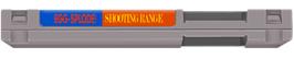 Top of cartridge artwork for Short Order & Eggsplode on the Nintendo NES.