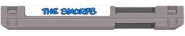 Top of cartridge artwork for Smurfs, The on the Nintendo NES.