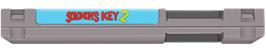Top of cartridge artwork for Solomon's Key 2 on the Nintendo NES.