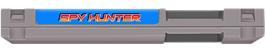 Top of cartridge artwork for Spy Hunter on the Nintendo NES.