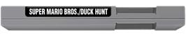 Top of cartridge artwork for Super Mario Bros.& Duck Hunt on the Nintendo NES.