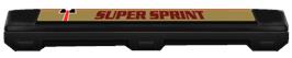 Top of cartridge artwork for Super Sprint on the Nintendo NES.