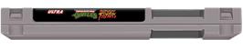 Top of cartridge artwork for Teenage Mutant Ninja Turtles - Tournament Fighters on the Nintendo NES.