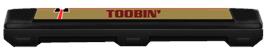 Top of cartridge artwork for Toobin' on the Nintendo NES.