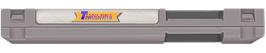 Top of cartridge artwork for Track And Field on the Nintendo NES.