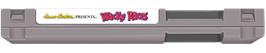 Top of cartridge artwork for Wacky Races on the Nintendo NES.