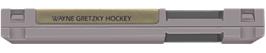 Top of cartridge artwork for Wayne Gretzky Hockey on the Nintendo NES.