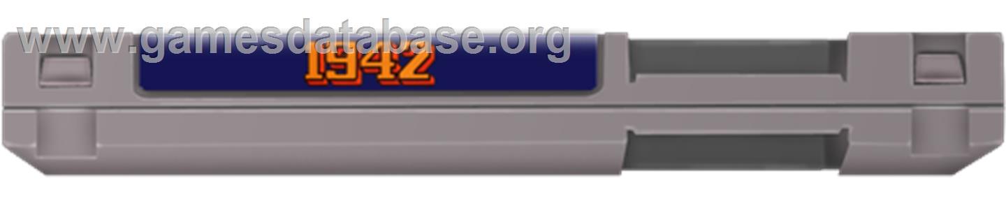 1942 - Nintendo NES - Artwork - Cartridge Top