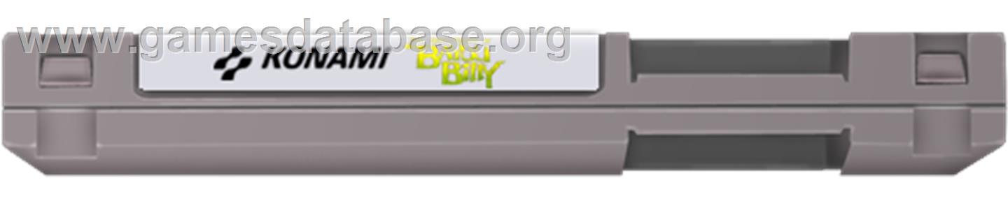 Adventures of Bayou Billy - Nintendo NES - Artwork - Cartridge Top