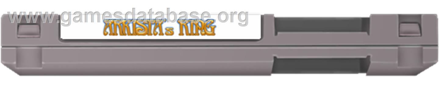 Arkista's Ring - Nintendo NES - Artwork - Cartridge Top