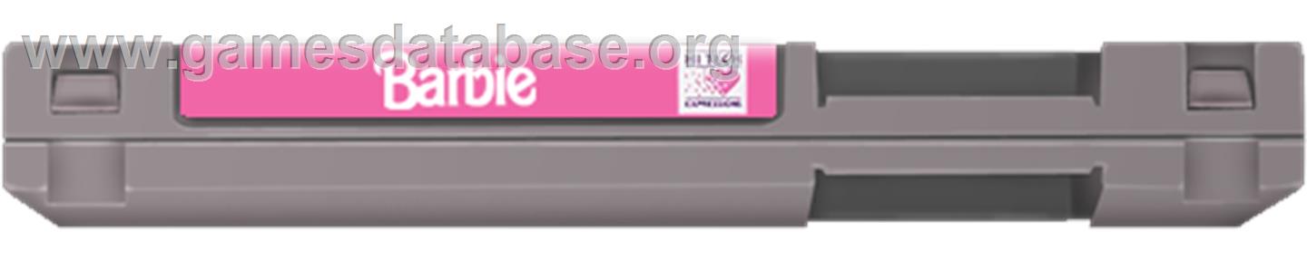 Barbie - Nintendo NES - Artwork - Cartridge Top