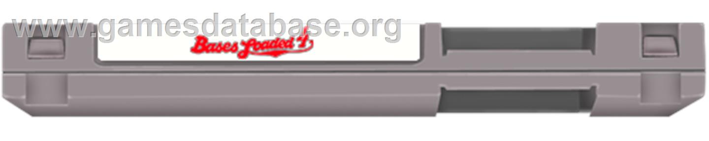 Bases Loaded 4 - Nintendo NES - Artwork - Cartridge Top
