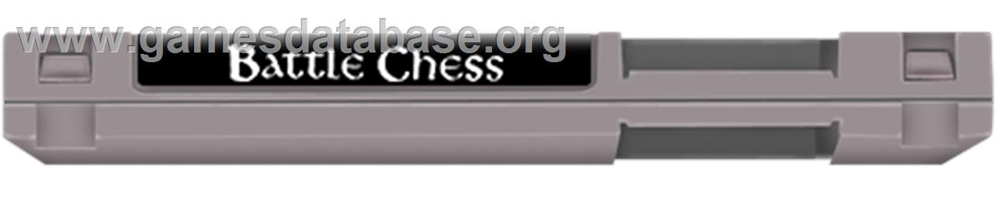 Battle Chess - Nintendo NES - Artwork - Cartridge Top