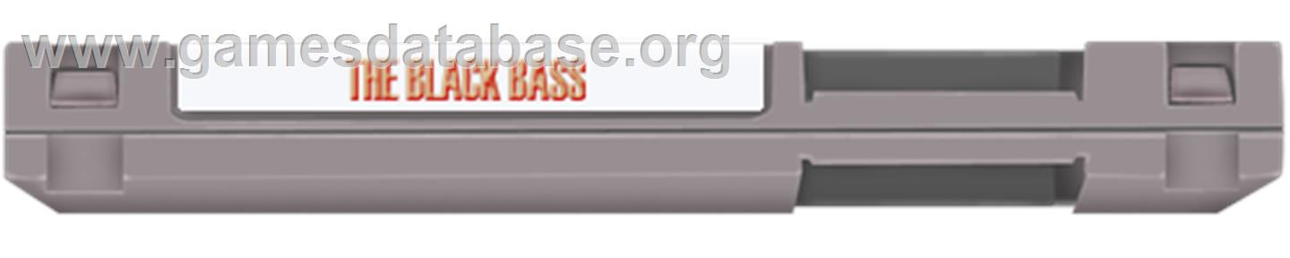 Black Bass, The - Nintendo NES - Artwork - Cartridge Top