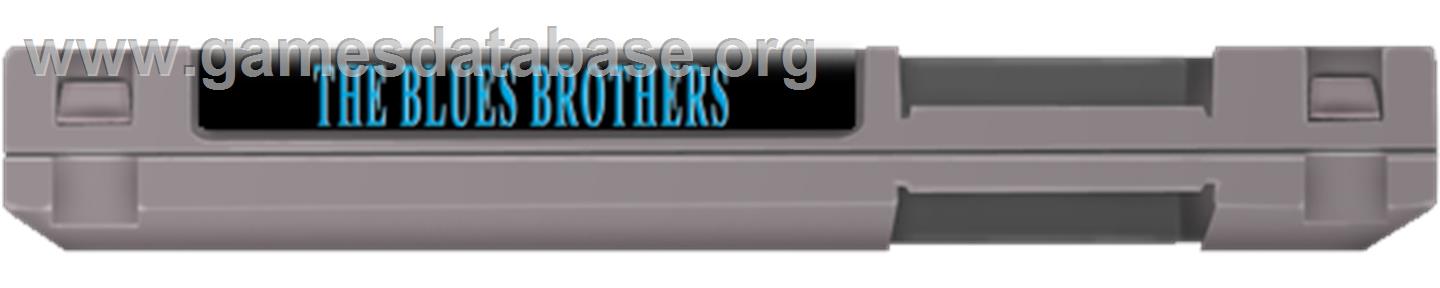 Blues Brothers - Nintendo NES - Artwork - Cartridge Top