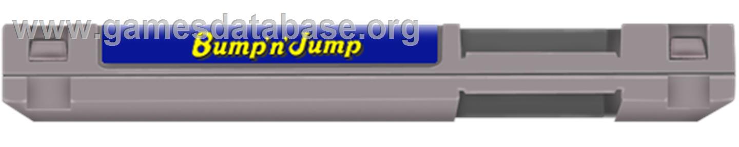 Bump 'n' Jump - Nintendo NES - Artwork - Cartridge Top