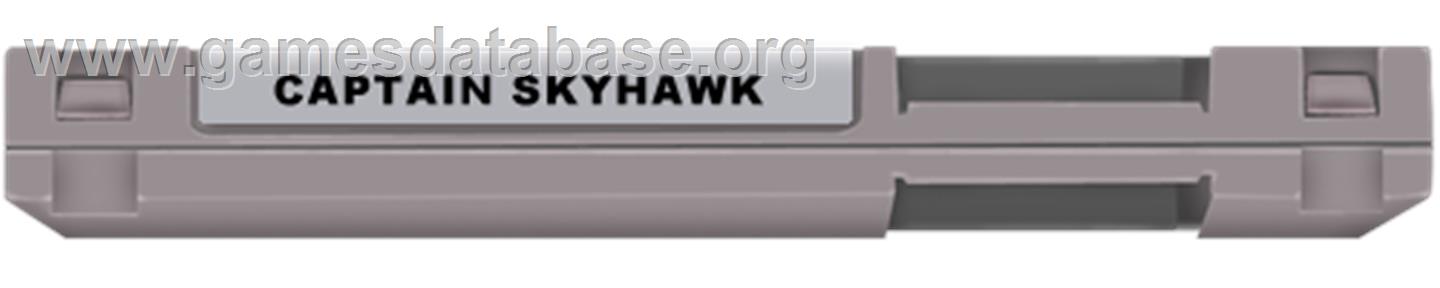 Captain Sky Hawk - Nintendo NES - Artwork - Cartridge Top