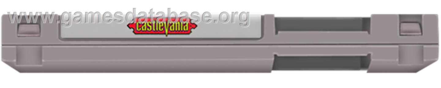 Castlevania - Nintendo NES - Artwork - Cartridge Top