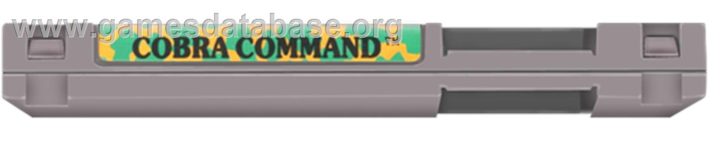 Cobra-Command - Nintendo NES - Artwork - Cartridge Top