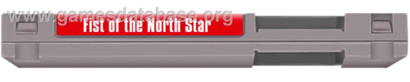 Fist Of The North Star - Nintendo NES - Artwork - Cartridge Top