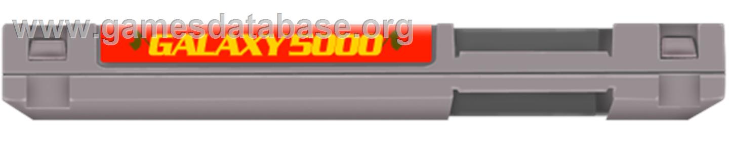 Galaxy 5000: Racing in the 51st Century - Nintendo NES - Artwork - Cartridge Top