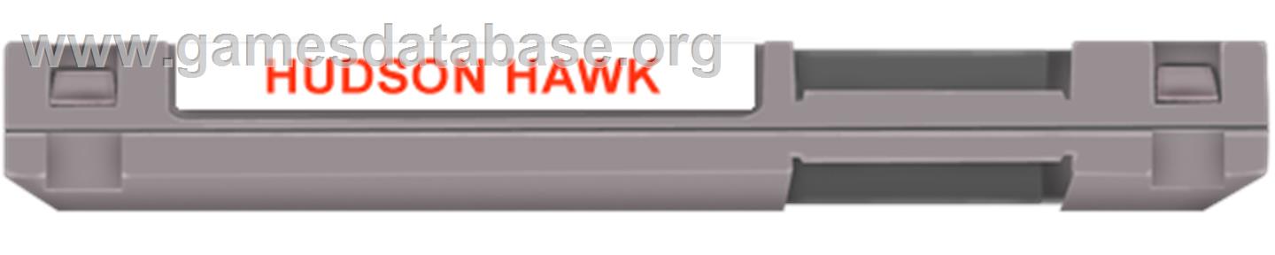 Hudson Hawk - Nintendo NES - Artwork - Cartridge Top