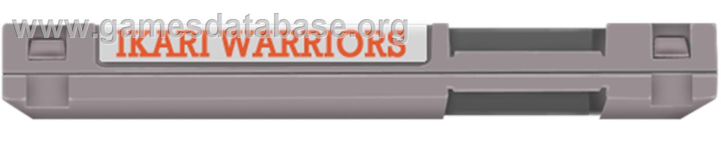 Ikari Warriors - Nintendo NES - Artwork - Cartridge Top