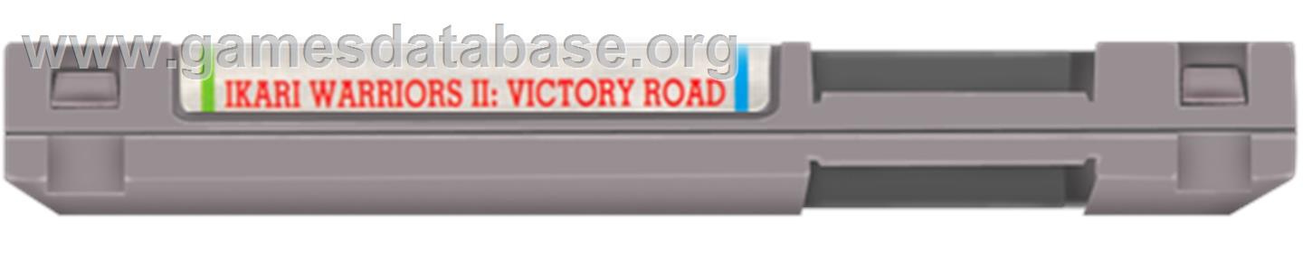 Ikari Warriors 2 - Victory Road - Nintendo NES - Artwork - Cartridge Top