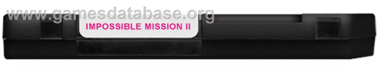 Impossible Mission 2 - Nintendo NES - Artwork - Cartridge Top