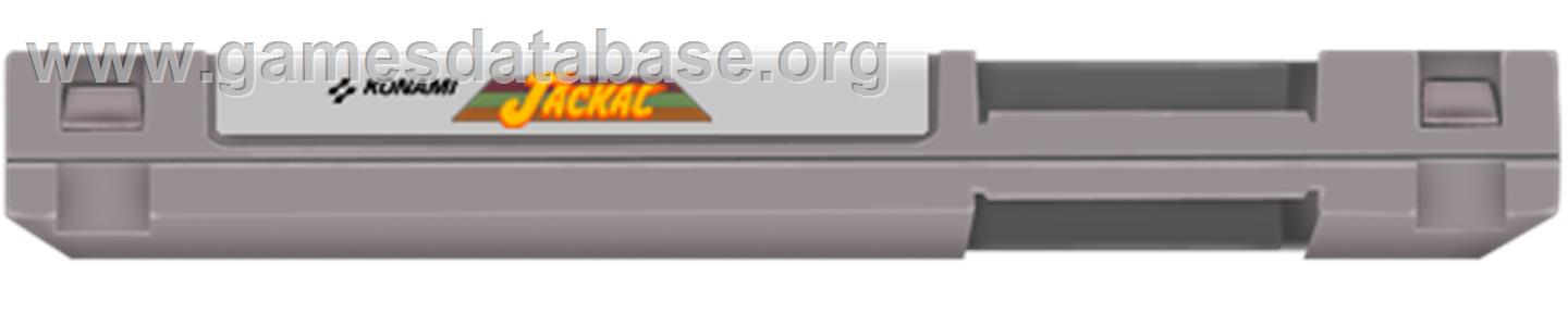 Jackal - Nintendo NES - Artwork - Cartridge Top