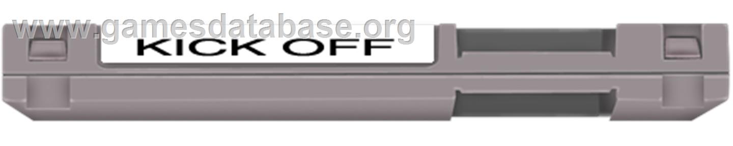 Kick Off - Nintendo NES - Artwork - Cartridge Top