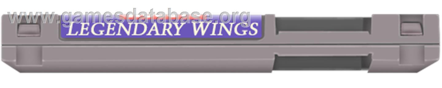 Legendary Wings - Nintendo NES - Artwork - Cartridge Top