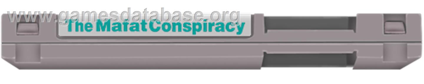Mafat Conspiracy - Nintendo NES - Artwork - Cartridge Top
