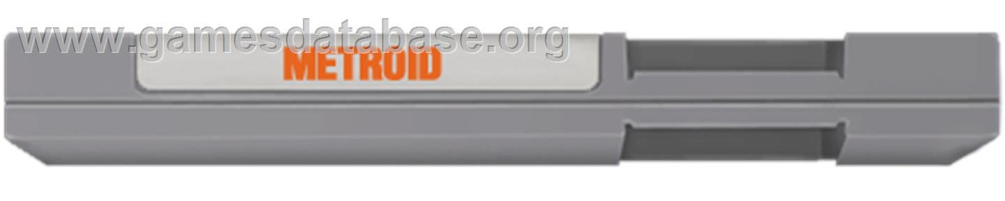 Metroid - Nintendo NES - Artwork - Cartridge Top
