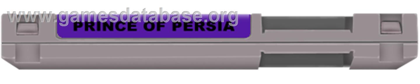 Prince of Persia - Nintendo NES - Artwork - Cartridge Top