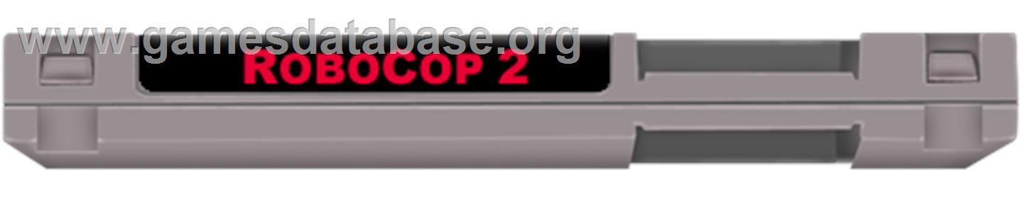 Robocop 2 - Nintendo NES - Artwork - Cartridge Top