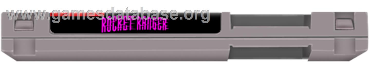 Rocket Ranger - Nintendo NES - Artwork - Cartridge Top
