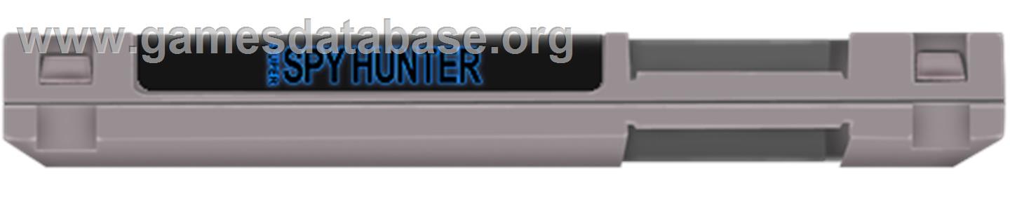 Super Spy Hunter - Nintendo NES - Artwork - Cartridge Top